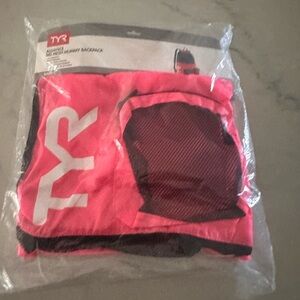 TYR Vibrant Pink Mesh Backpack